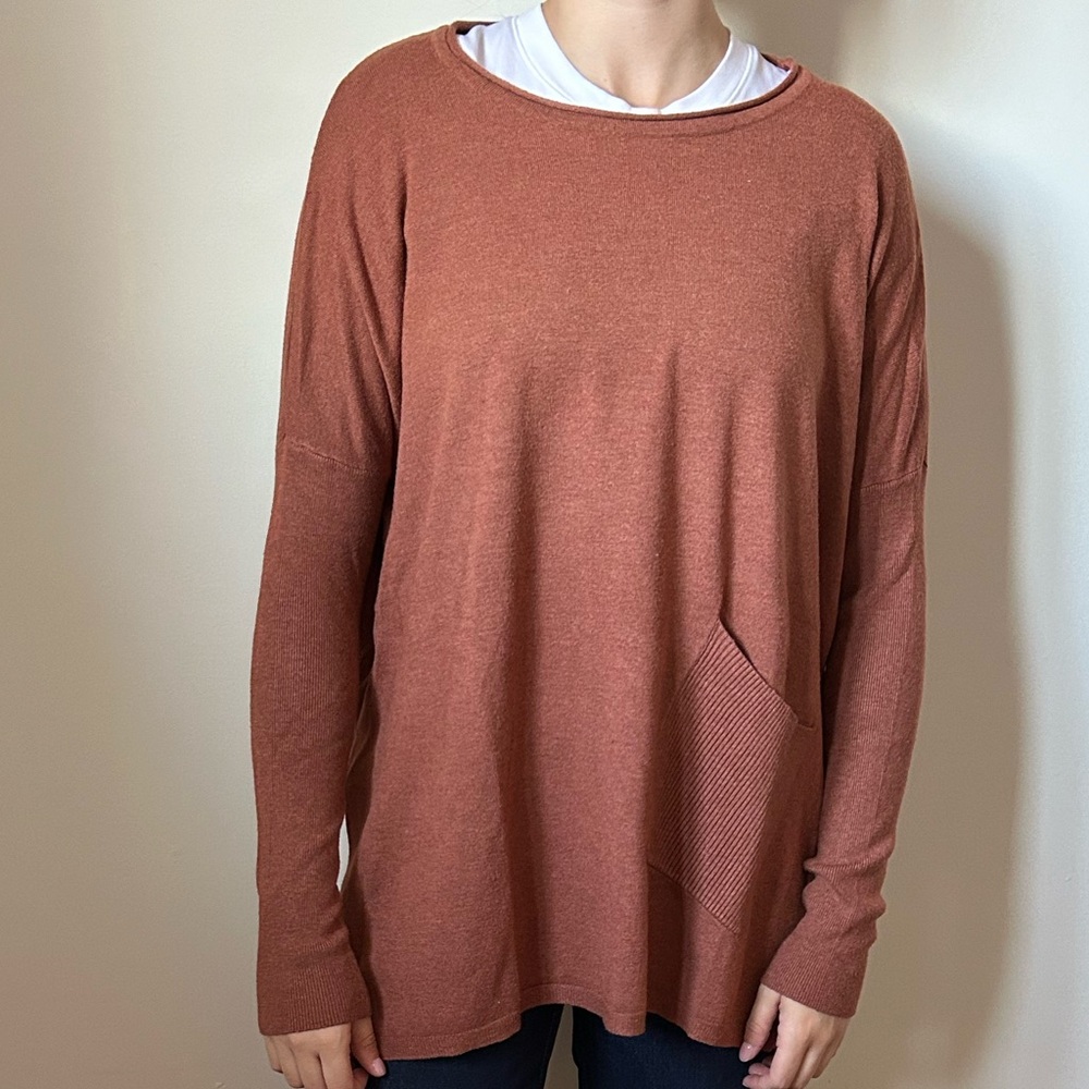 NWOT Altar’d State Burnt Orange Sweater